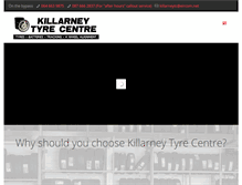 Tablet Screenshot of killarneytyrecentre.com